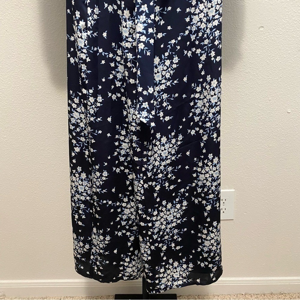 BCBGMaxAzria Floral Wrap Top Maxi Skirt Set M Wedding Guest Spring Event - Picture 6 of 16